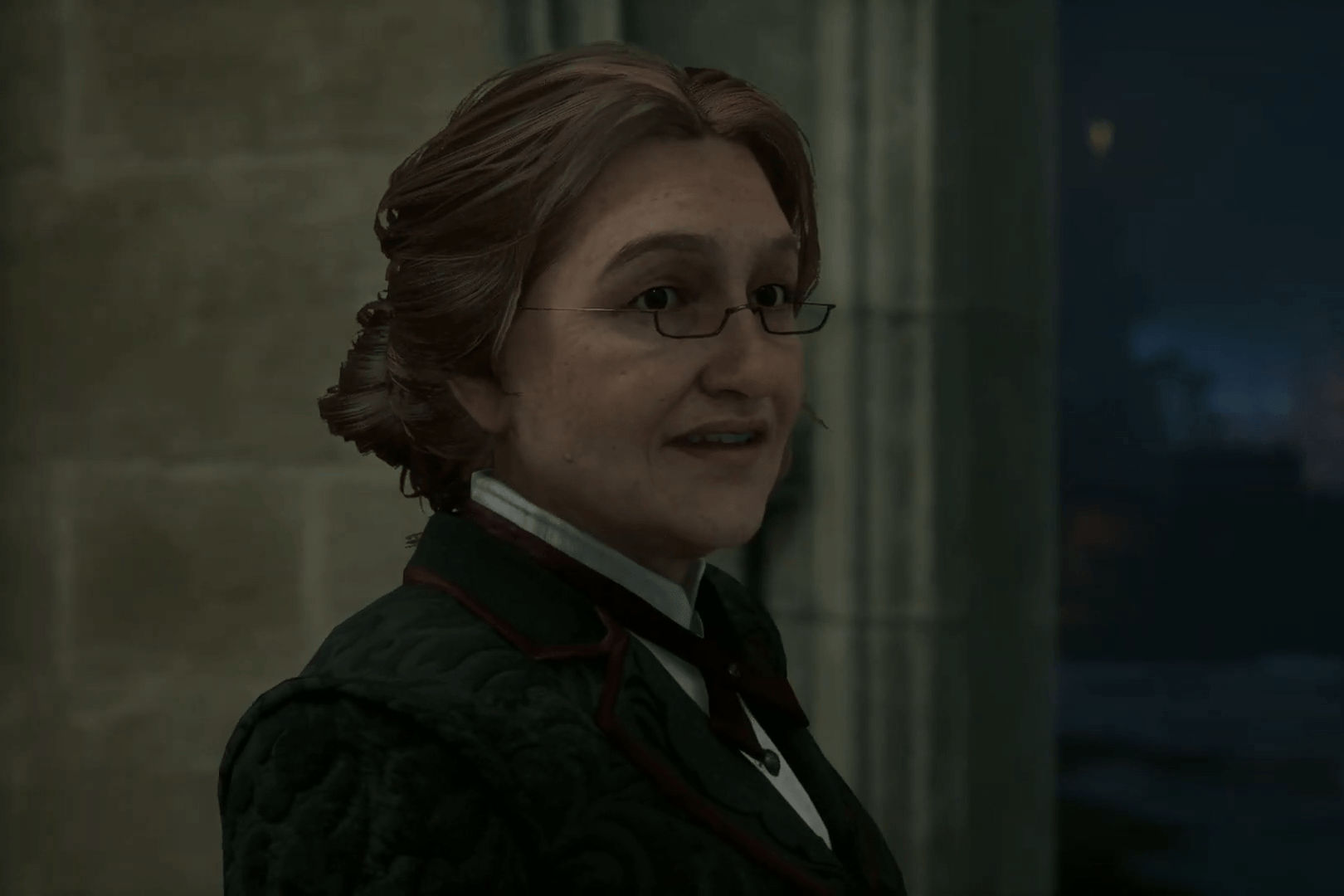 Professor Weasley in Hogwarts Legacy