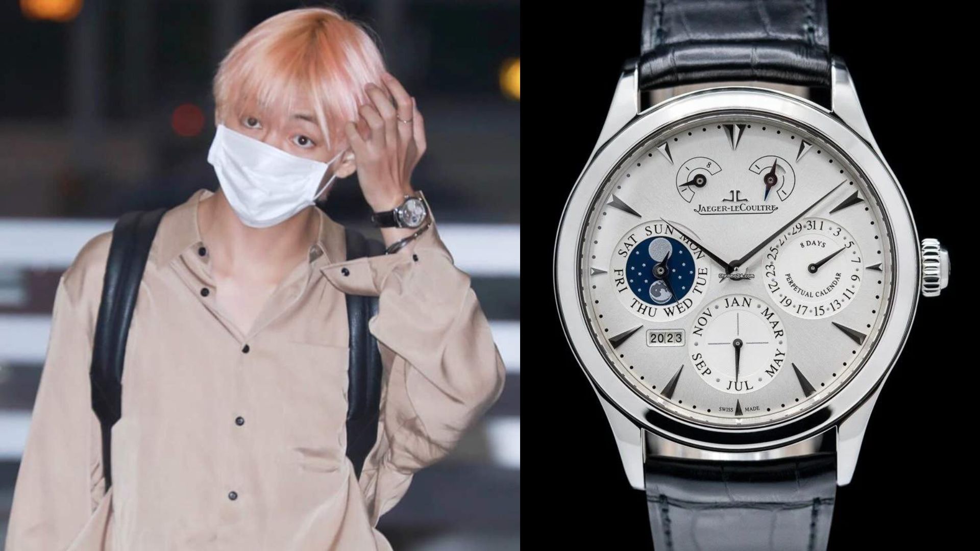 BTS V luxury watches