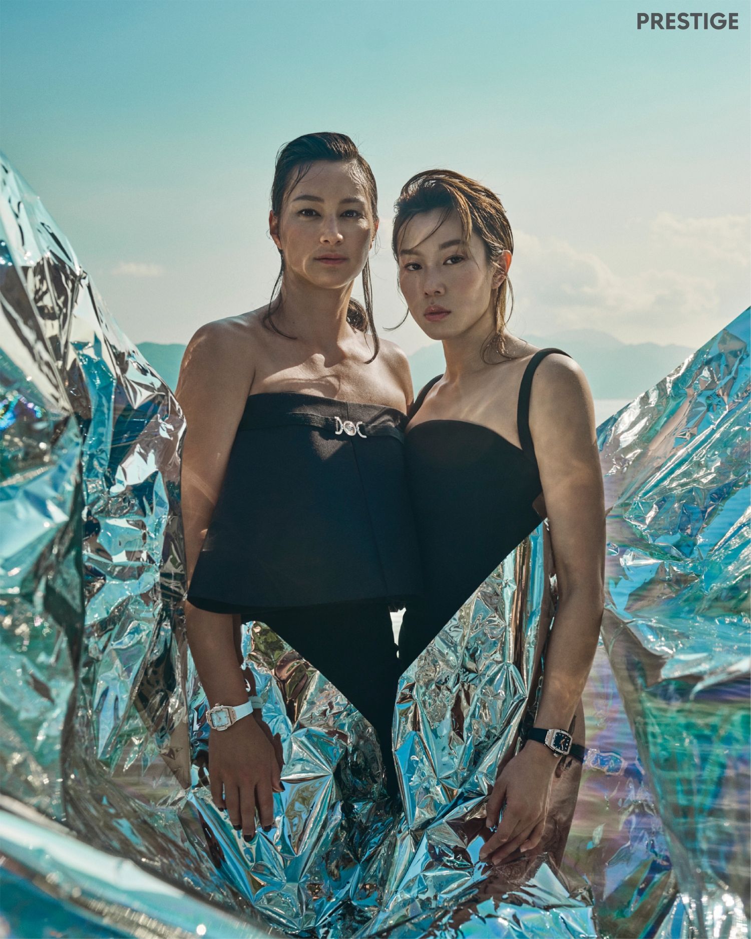 Prestige Hong Kong cover story Stephanie Au and Camille Cheng