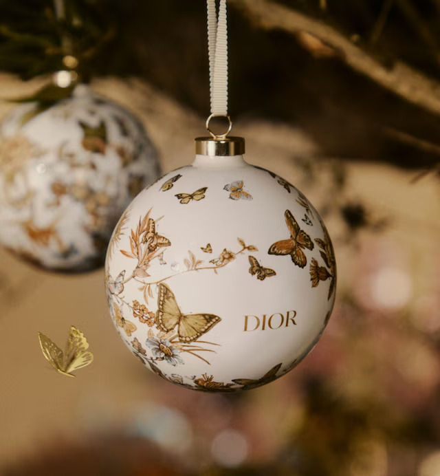 Dior Christmas ornaments