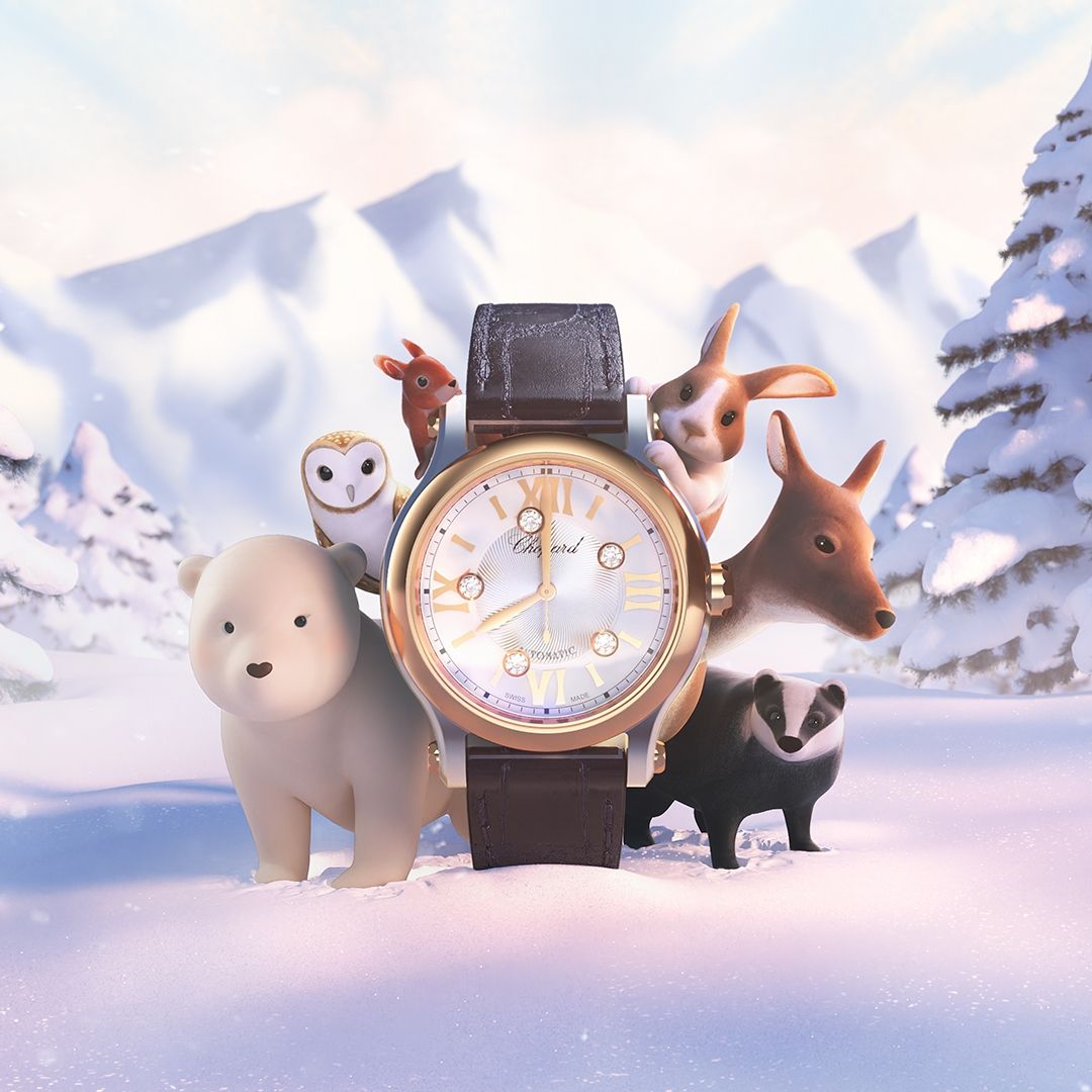 Chopard Arty the Bear campaign