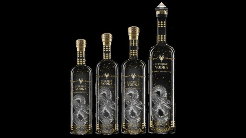 Most expensive vodka brands- Royal Dragon
