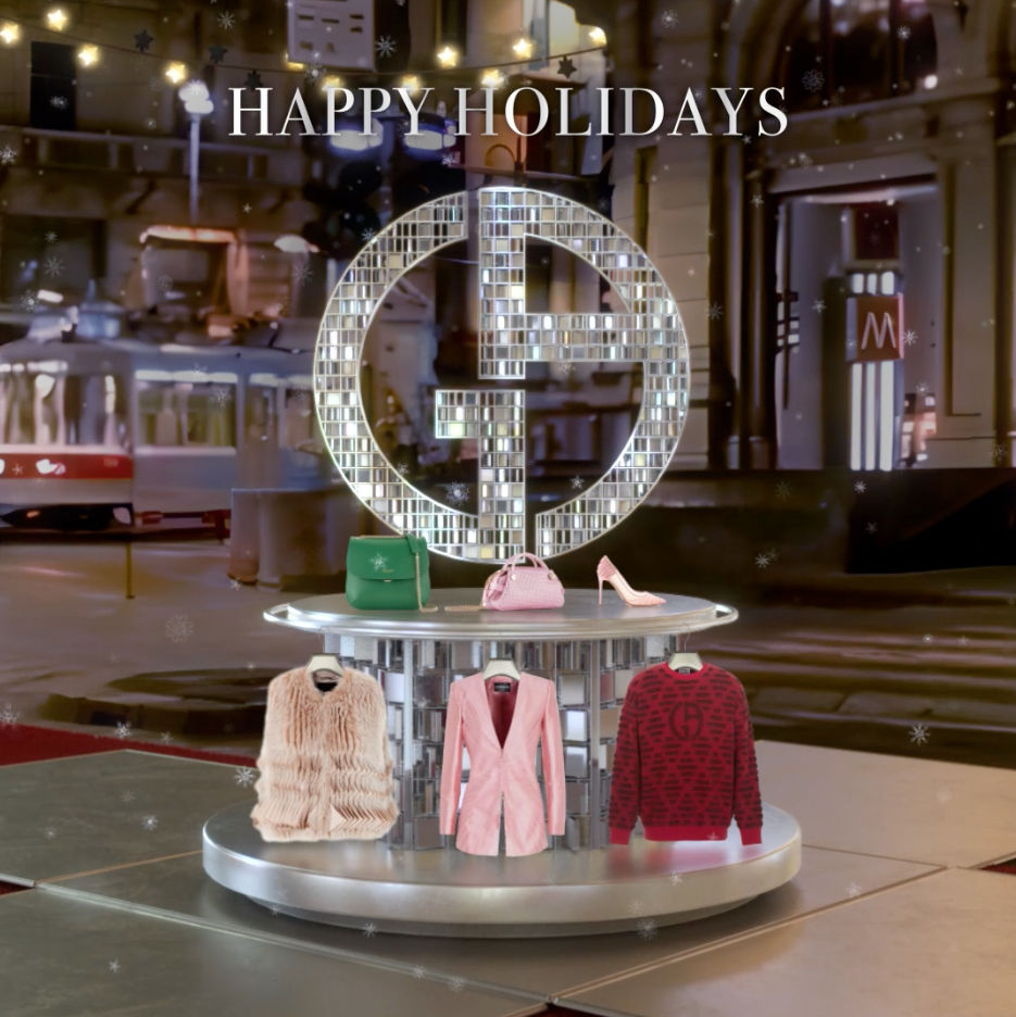 Giorgio Armani Launches Holiday Greetings Campaign