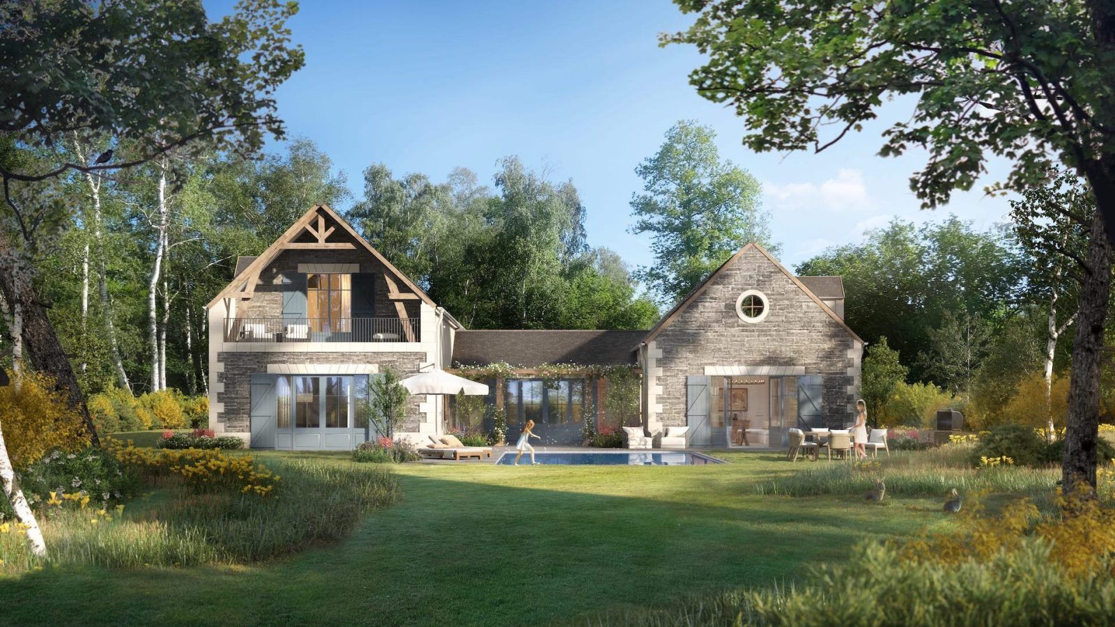 What to Expect at the New Cour du Baron Residences at Les Bordes Estate Golf Club