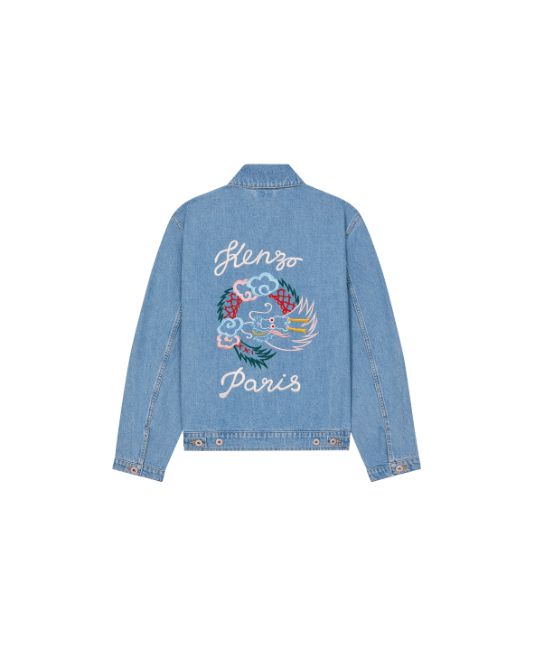 Embroidered Trucker Jacket