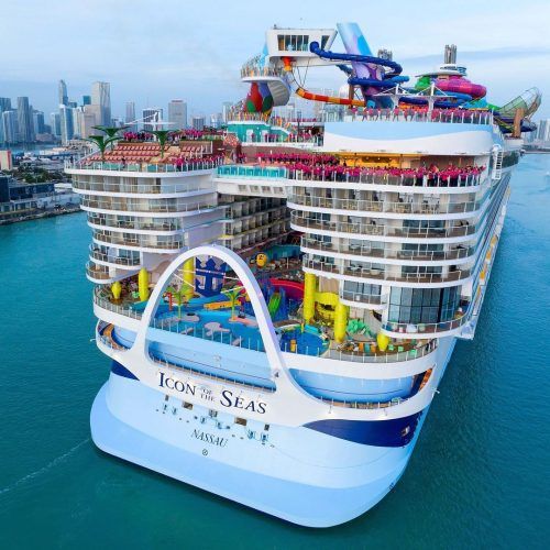 Royal Caribbean's Icon of the Seas, World’s Largest Cruise Ship, Sets Sail