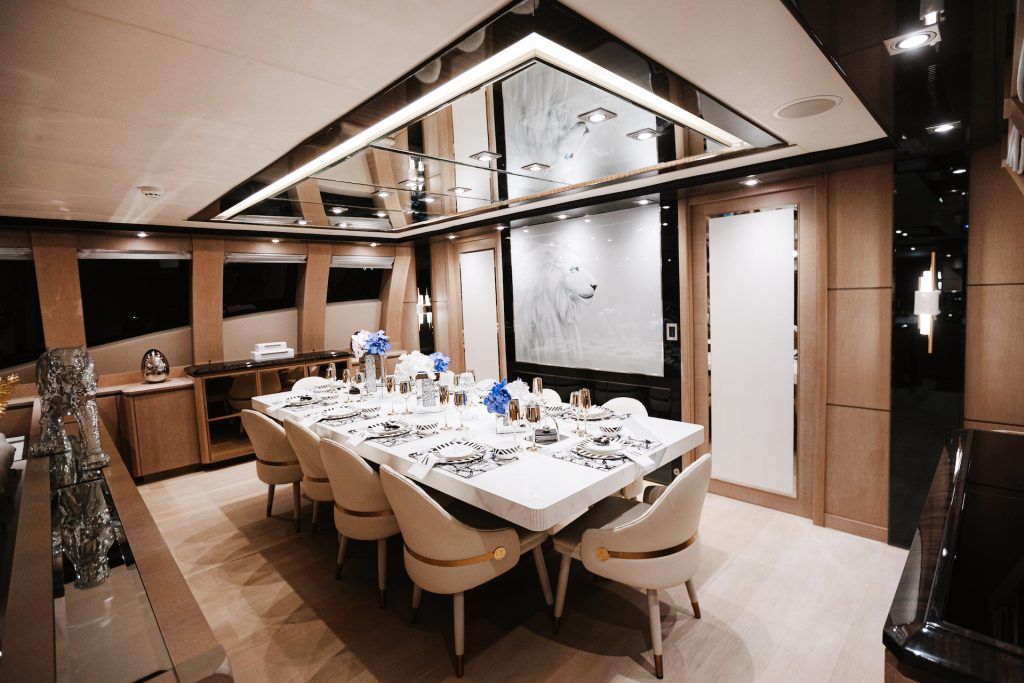 ak royalty 24k gold superyacht