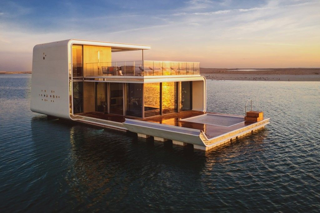 luxury houseboats floating homes
