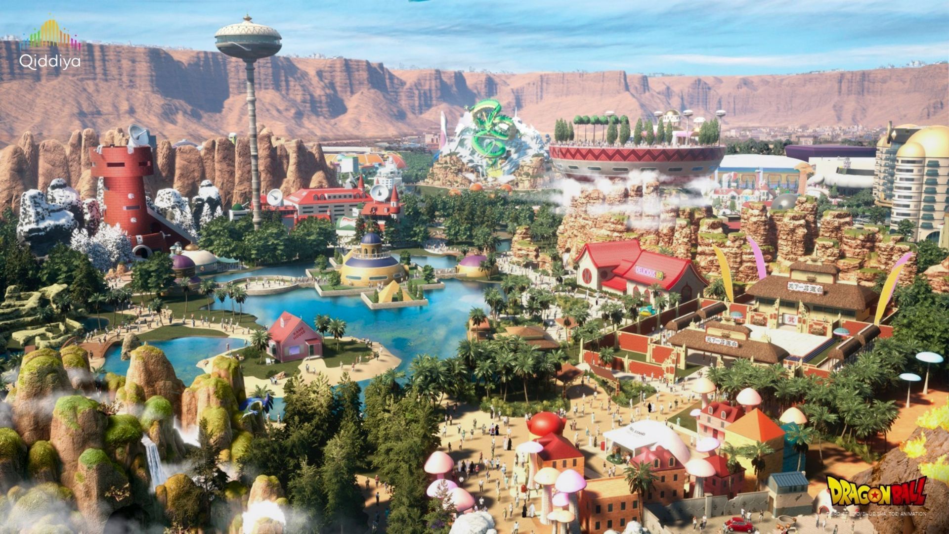 Saudi Arabia will be home to the world's first Dragon Ball theme park