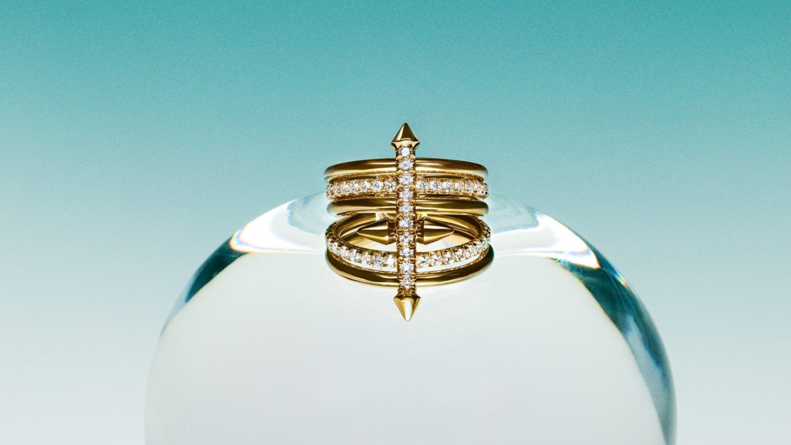 Tiffany & Co. 2点セット　3/3 Tiffany & Co. 3 ​​Triple Open Heart Silver 925 Necklace