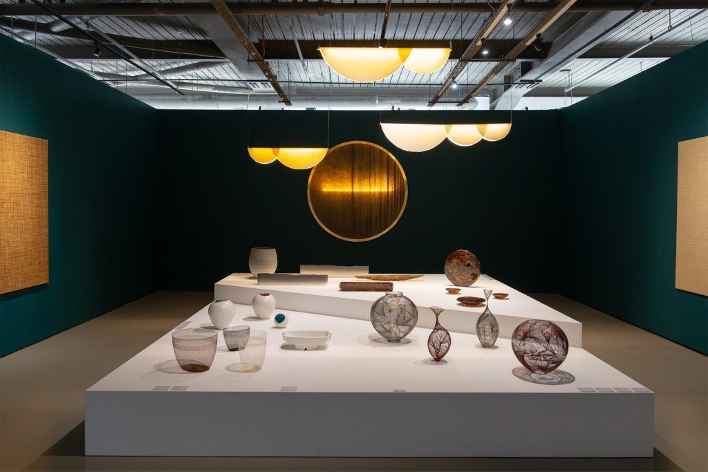 Jeong’s horsehair works exhibited through Soluna Fine Craft