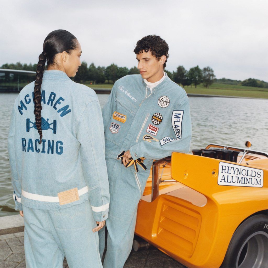 Levi’s Launches a Collaboration with McLaren Racing