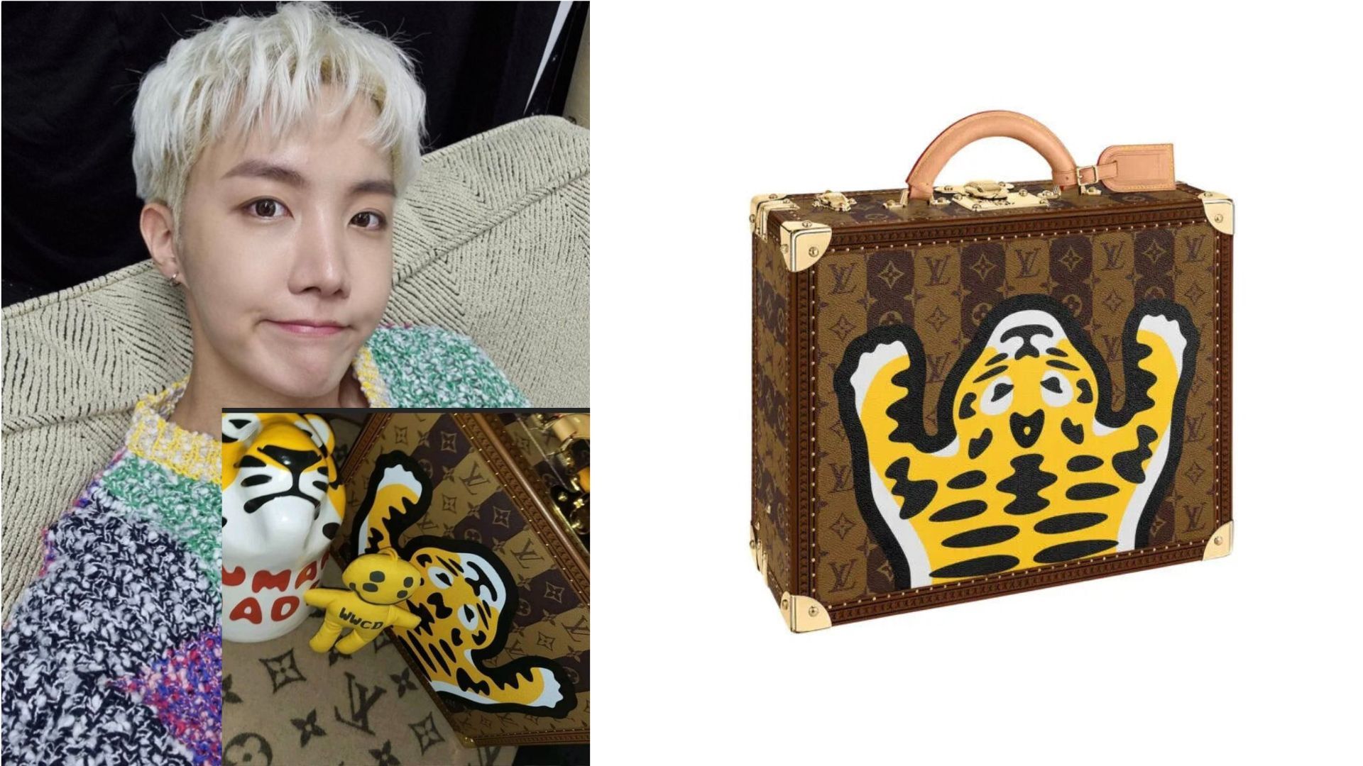 J-Hope BTS luggage