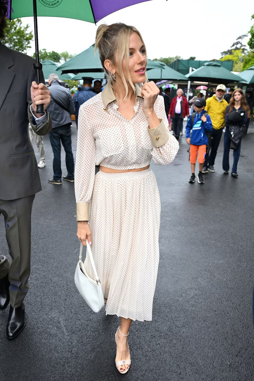 best dressed celebrities Wimbledon 2024