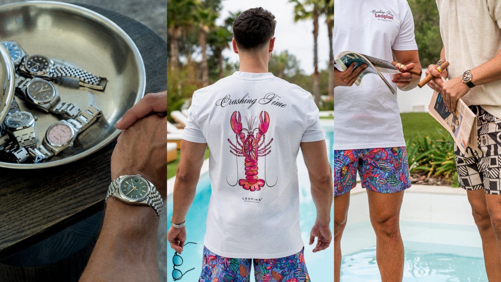 Leopine: A Swimwear Brand Created by Three Watch Lovers for Watch Lovers
