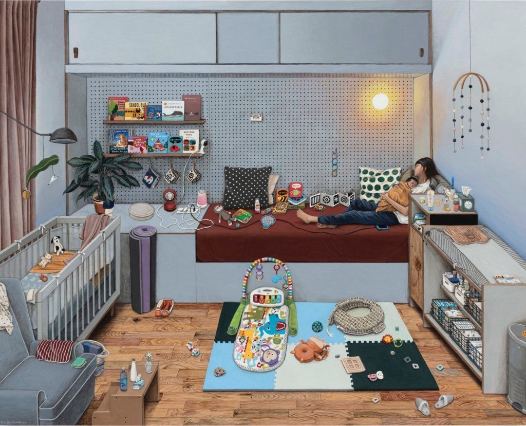 Paige Jiyoung Moon, Nap Time with Mia (2022)