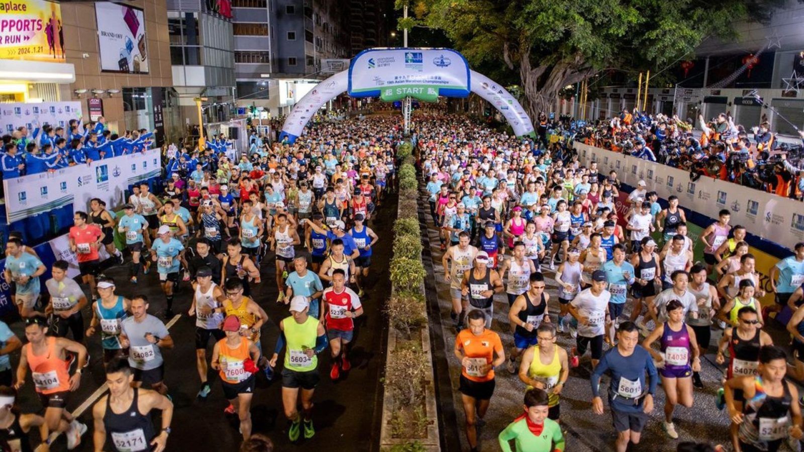 The Hong Kong Marathon 2025 is Scheduled for February 9 with a Quota of 74,000
