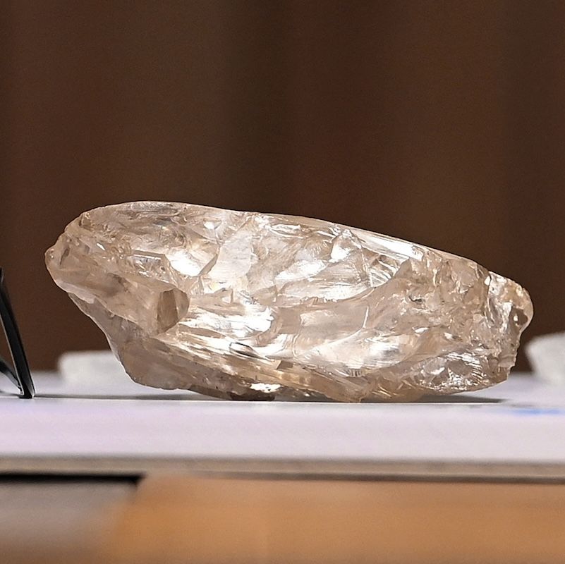 The second largest diamond in the world was found in Botswana