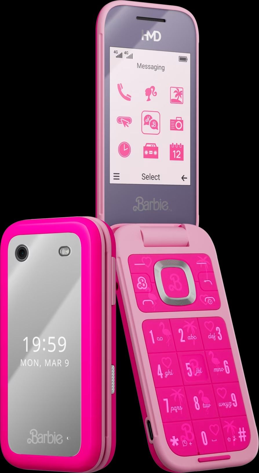 Mattel & HMD Have Unveiled a Barbie Flip Phone With No Access