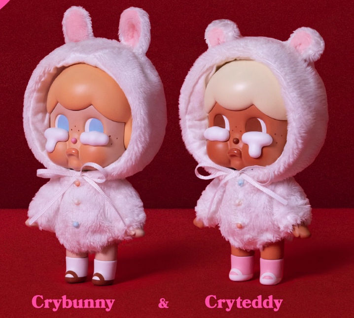 CryBunny and CryTeddy: Check Out the Newest Art Toy Obsession