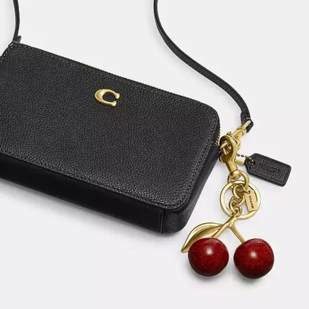 Coach’s Cherry Bag Charm