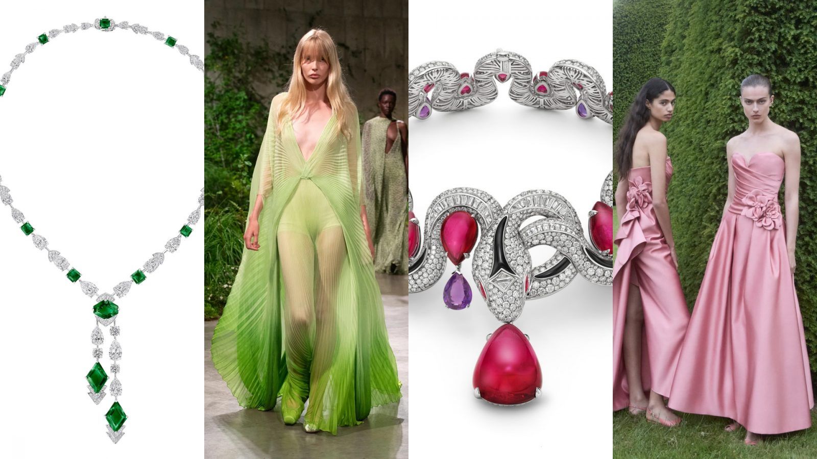 Resort-Inspired High Jewellery in Green and Pink Hues Resort-Inspired High Jewellery in Green and Pink Hues
