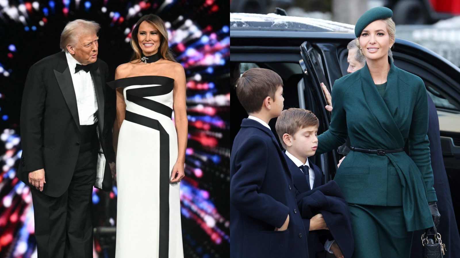 Best-Dressed at Trump Inauguration: First Lady Melania Trump & More
