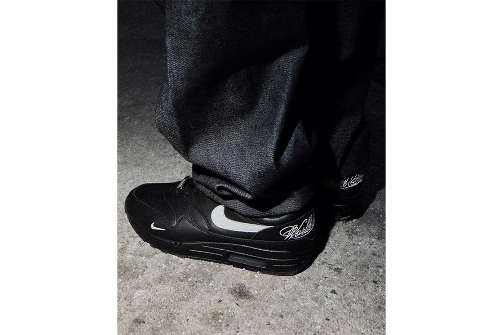 Supreme × Nike Air Max 1 Black SS25 28cm Nike Air Max 1 '87 SP Supreme Black White Men's - HF8813-001