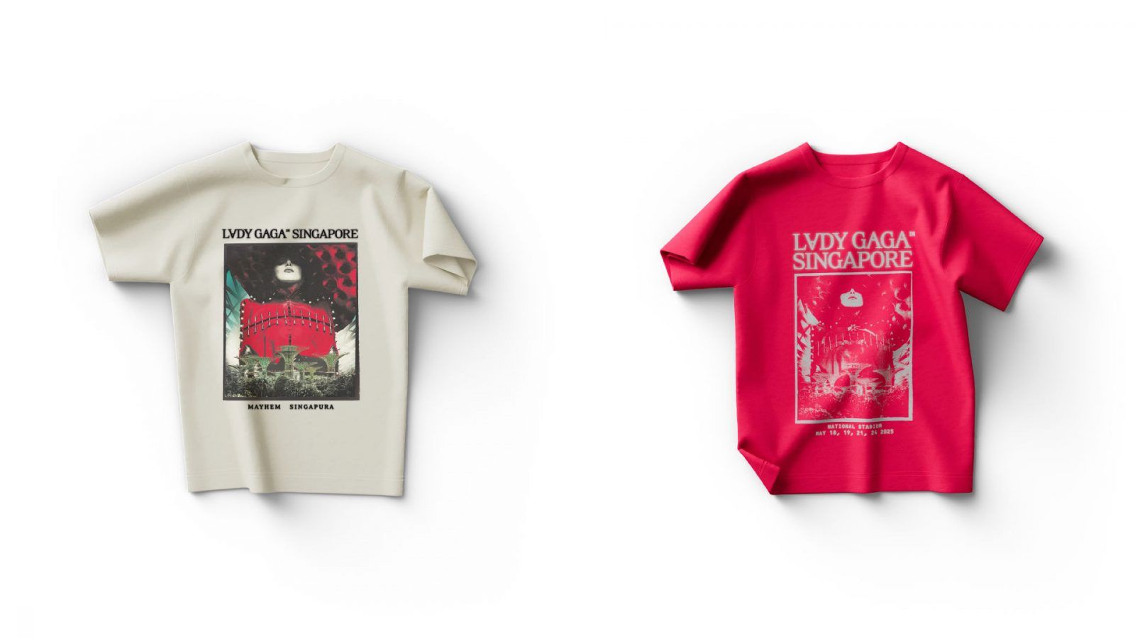 Check Out Lady Gaga's Singapore Mayhem Merchandise