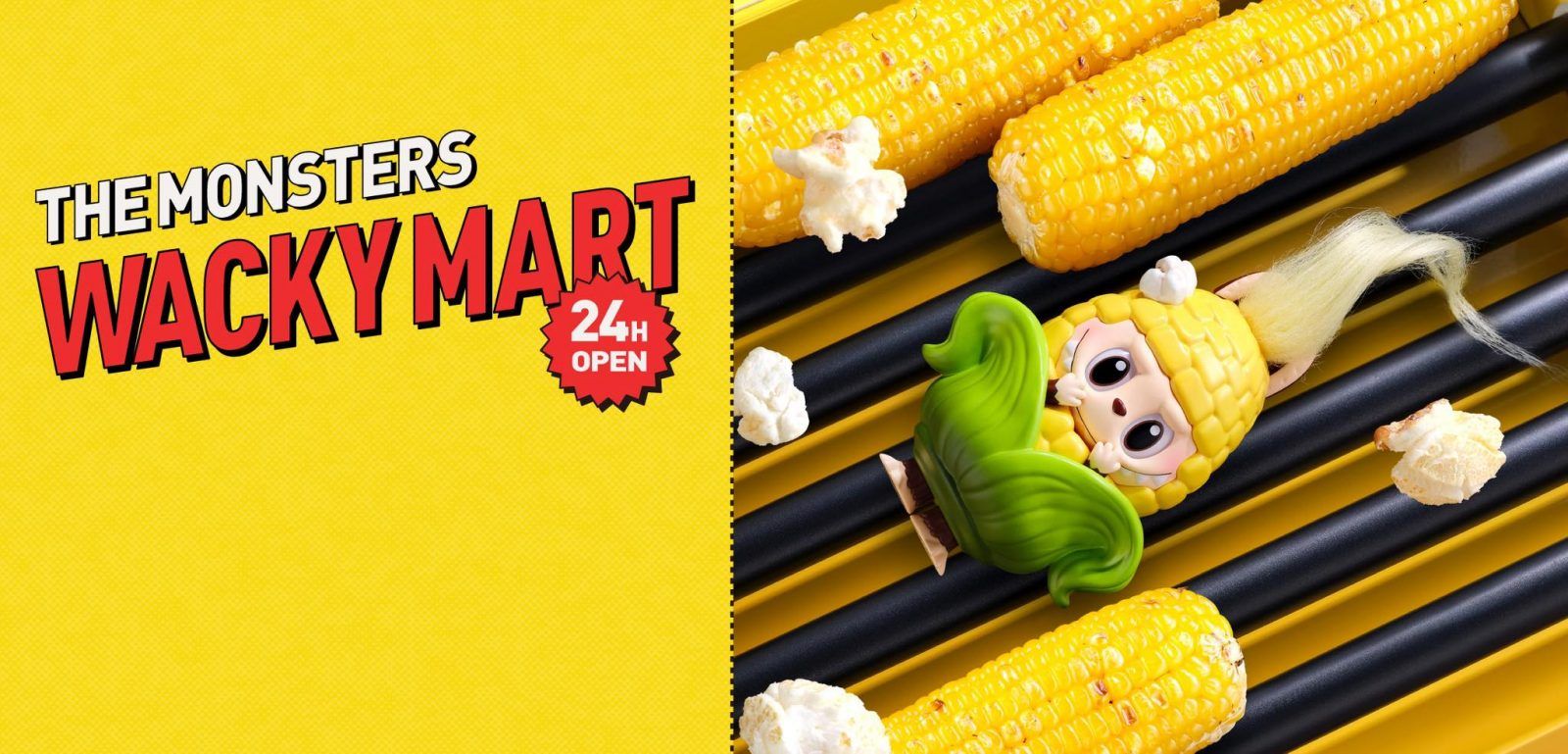 labubu Wacky Mart フィギュア　マグネット Corn Labubu The Monsters Wacky Mart Series Corn – TOYSEZ