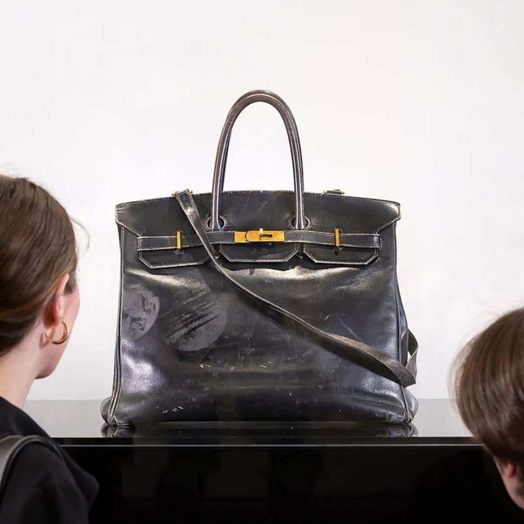 First Ever Birkin Bag Shatters Records at Paris Auction