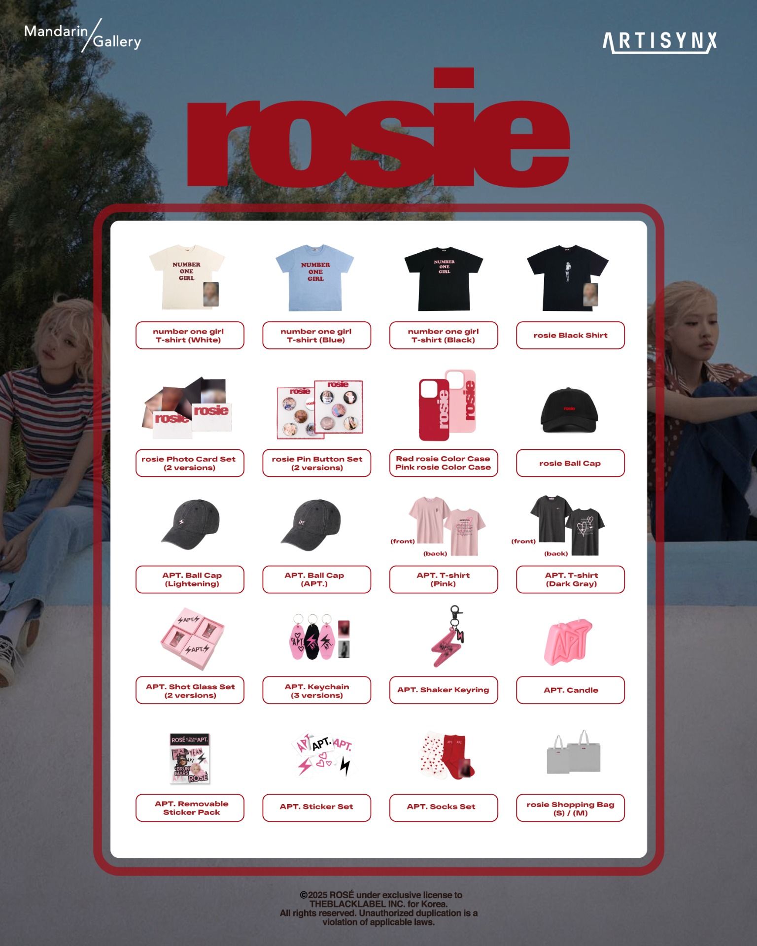 BLACKPINK ROSE rosie popup ピンバッジ7種セット 2025年最新】メンバー名：ロゼ ピンズ・ピンバッジ・缶バッジの