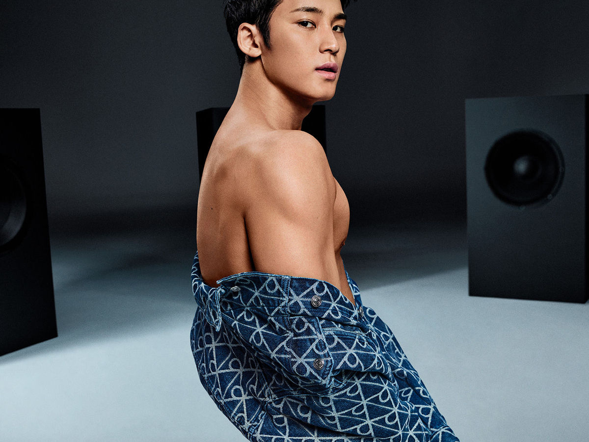 MINGYU of Seventeen Stars in FW25 Calvin Klein Denim Campaign