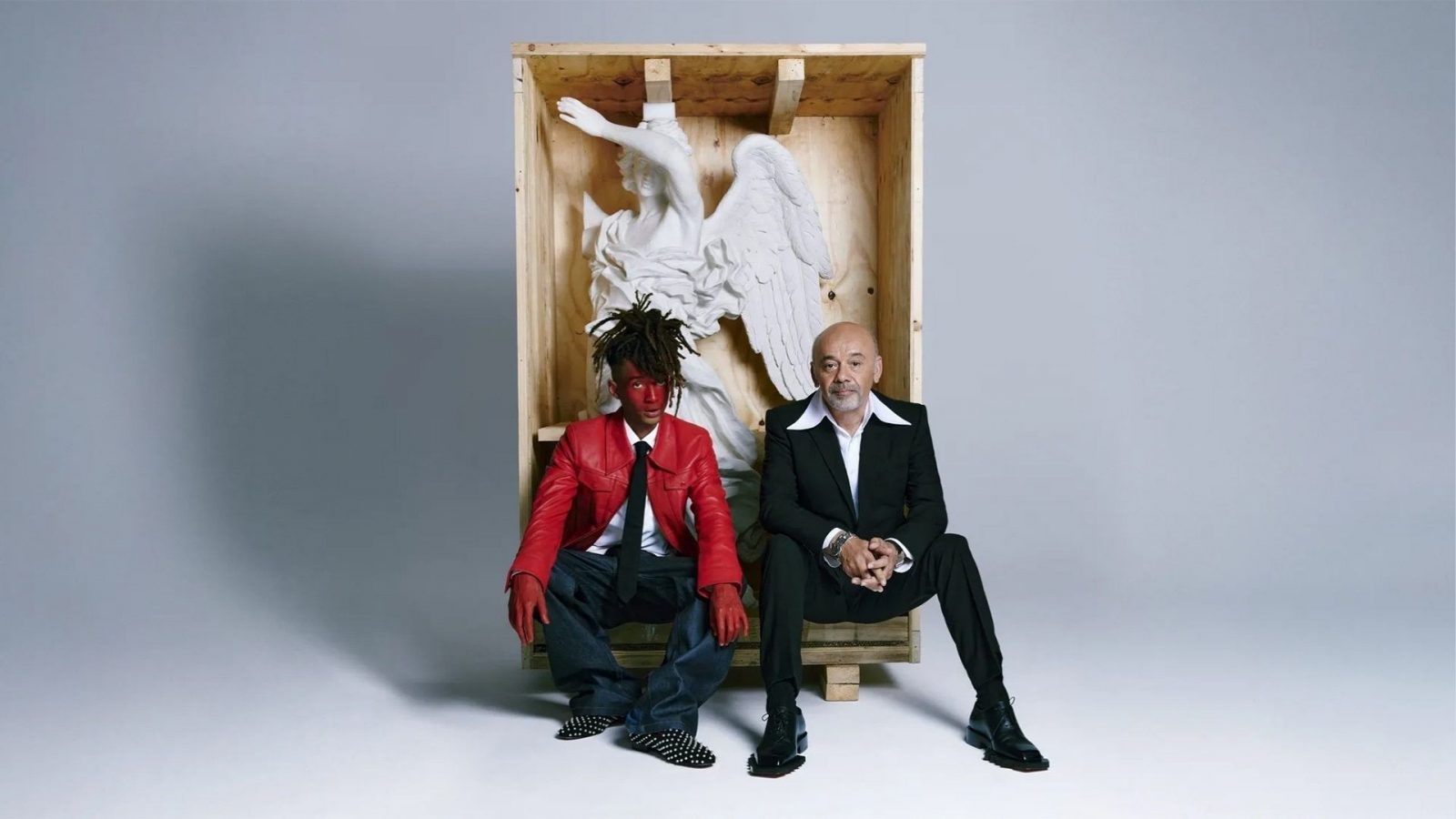 希少✨Christian Louboutin バスケットボール 23AW 展示会 Louboutin Taps Jaden Smith to Lead Men's Line