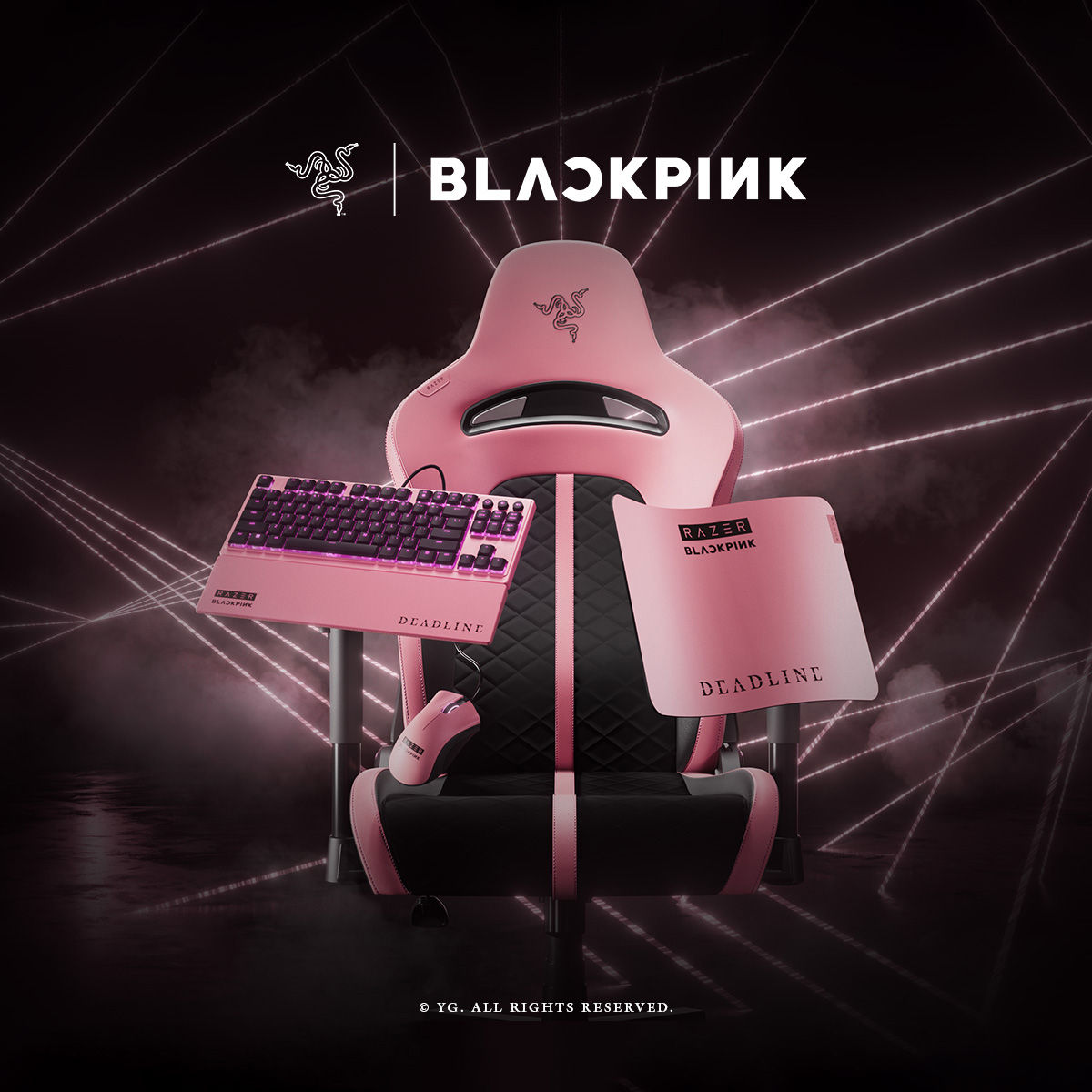 The BLACKPINK x Razer Collection Arrives in Hong Kong