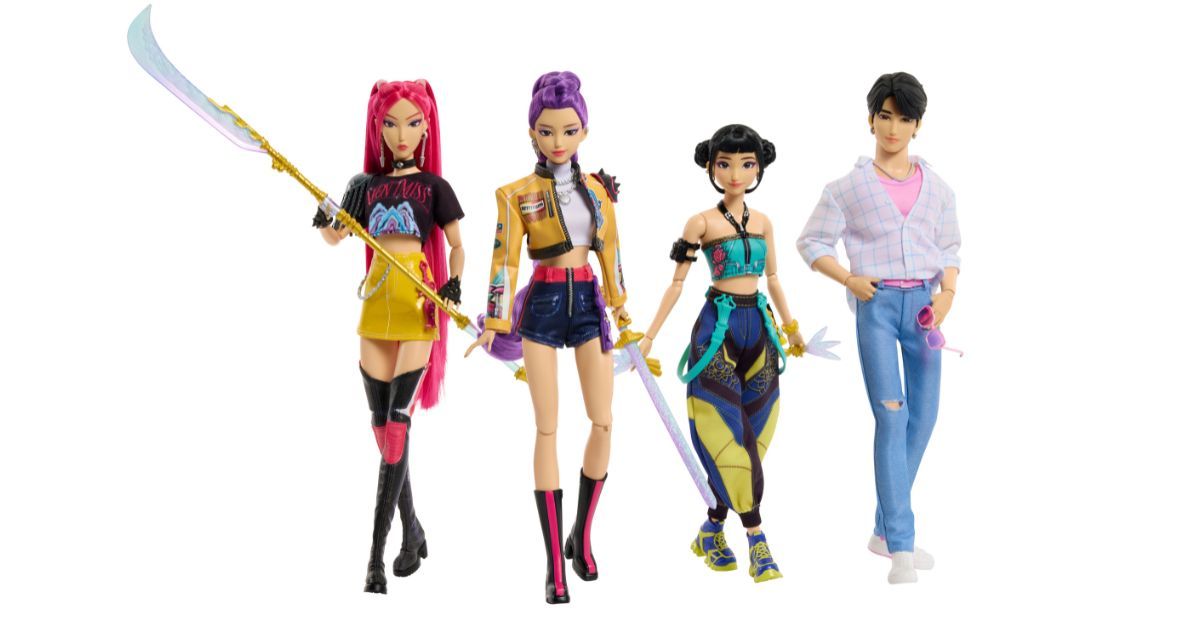 First Look at Mattel and Hasbro's KPop Demon Hunters Toys