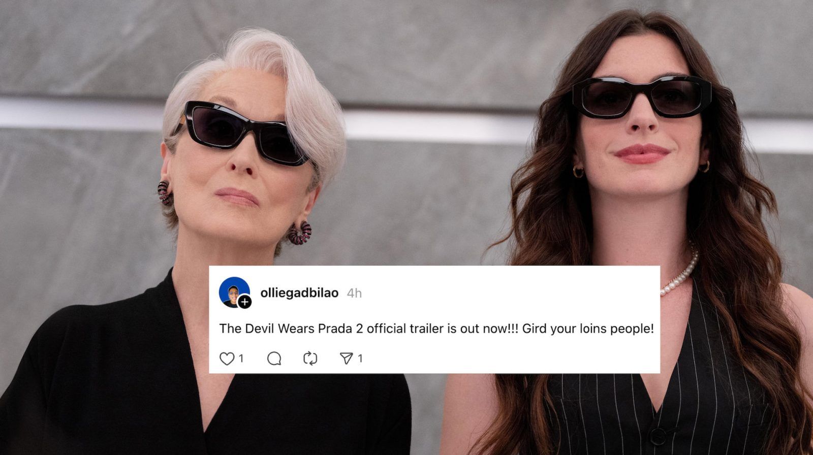 Dynamic ‘the Devil Wears Prada 2’: First Reactions Design for Desktop Dynamic ‘the Devil Wears Prada 2’: First Reactions Design for Desktop