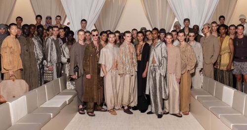 Emporio Armani Channels the Moroccan Sun for Spring/Summer 2026