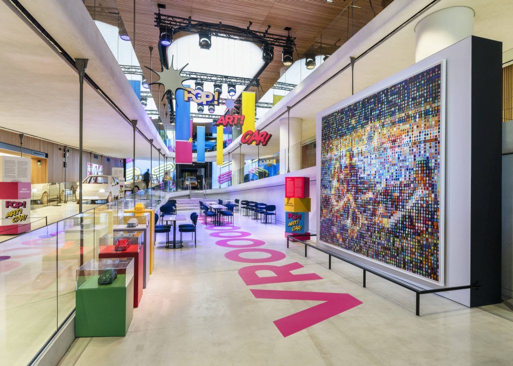Renault has turned the Champs-Élysées into a Pop Art Playground