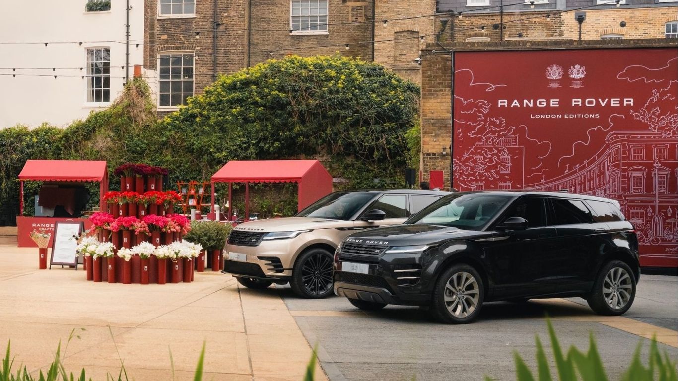 Range Rover Marks its London Editions with a Belgravia Pop-Up