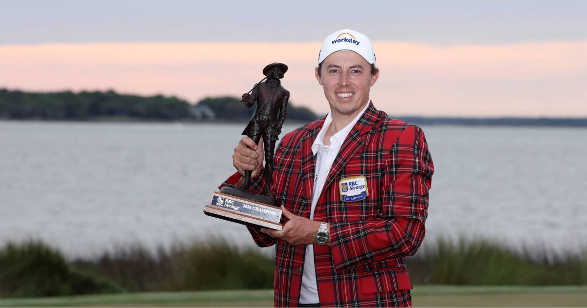 2026 PGA Tour: Matt Fitzpatrick Wards Off Another Scottie Scheffler Late Surge to Win RBC Heritage