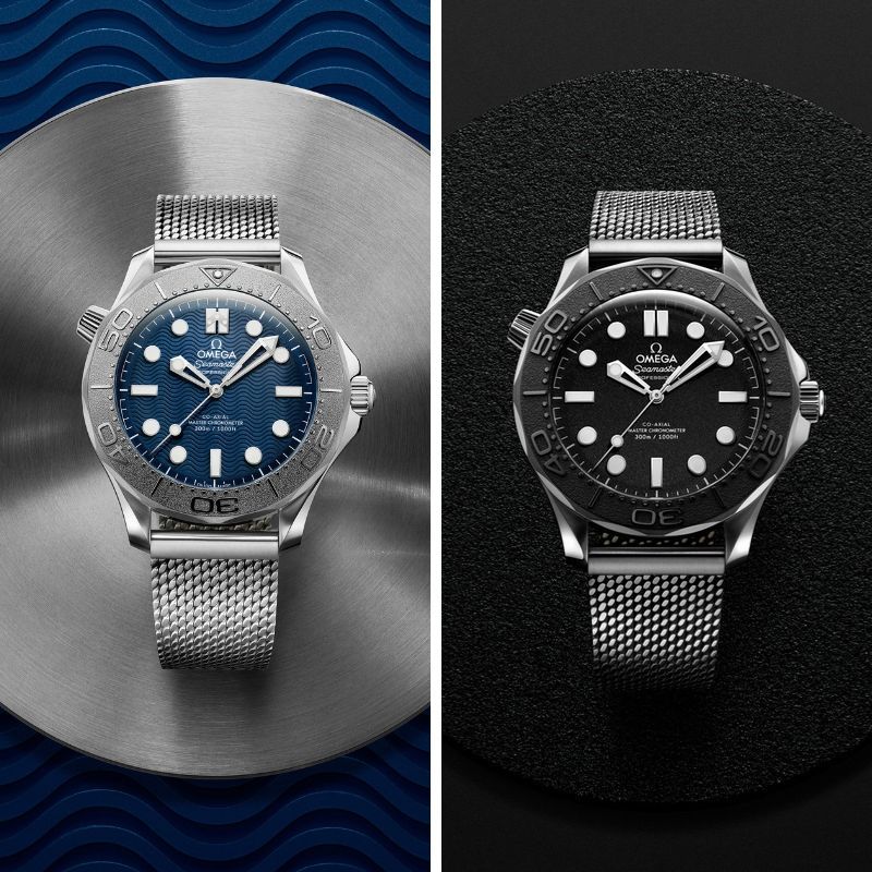 The two sides of the 007 universe: Omega debuts Seamaster Diver 300m James Bond and Spectre editions