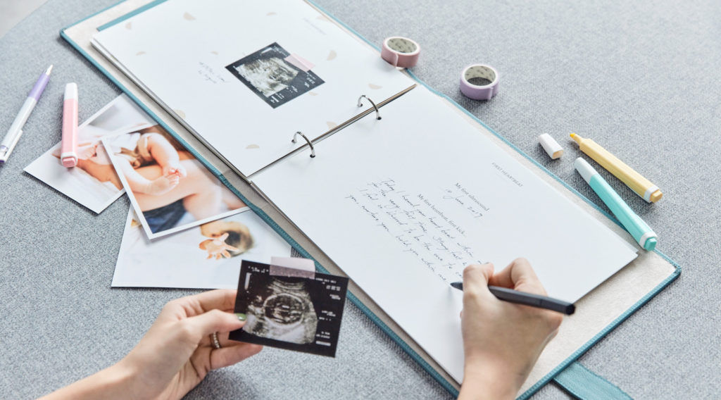 Document Your Pregnancy Journey with This Personalised Journal from Bynd Artisan