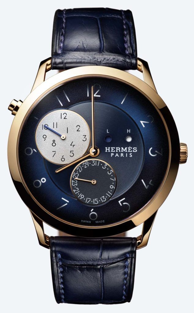 From Watches & Wonders 2020: A Closer Look at the New Slim d’Hermès GMT