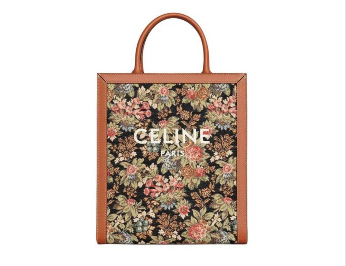 Flower Power: Celine Cabas Structured Tote is the Everyday Bag You Need