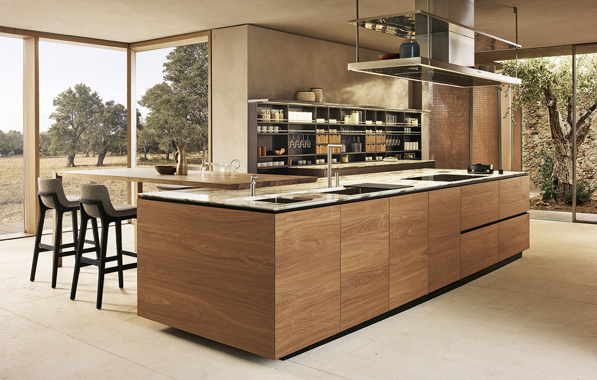 Poliform Kitchen Shows Elegant Expression through Refined Design