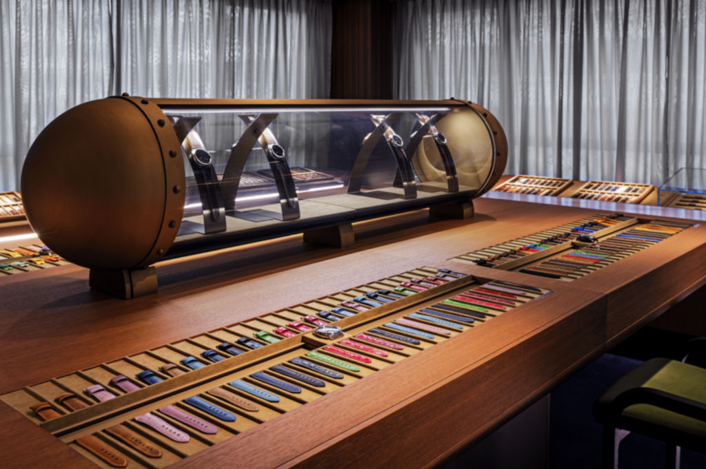 Panerai’s First Watch Accessories Room is a Personalisation Workshop