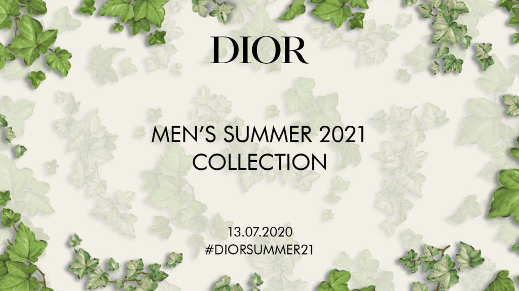 Live Stream: Dior Men’s Summer 2021 Collection