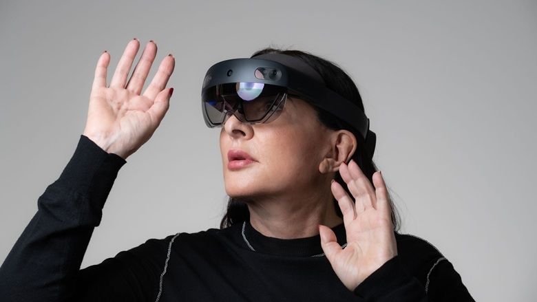 Marina Abramovic’s Mixed Reality Artwork Goes to Auction