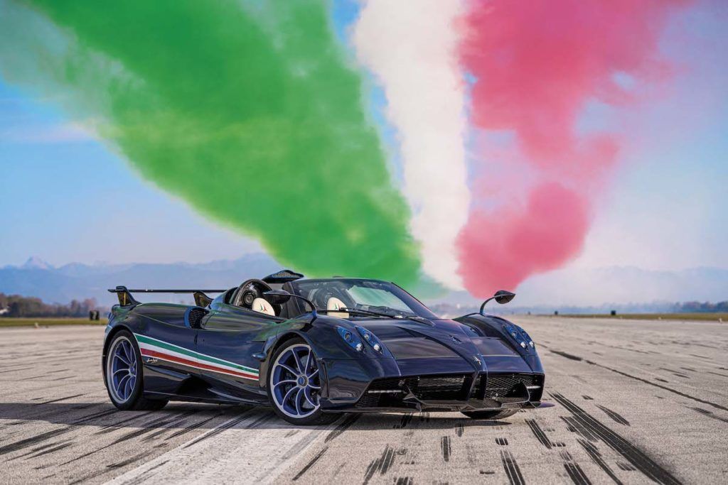 Ready to Fly: Pagani’s Huayra Tricolore